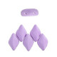 Matubo GemDuo Beads 8x5mm Bondeli - Matt purple